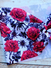 Load image into Gallery viewer, Spiders Among The Roses Mama Wide Headband
