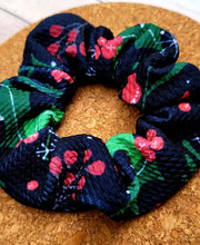 Load image into Gallery viewer, Holly Jolly Scrunchie

