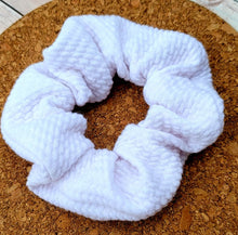 Load image into Gallery viewer, Sweater Weather White Scrunchie
