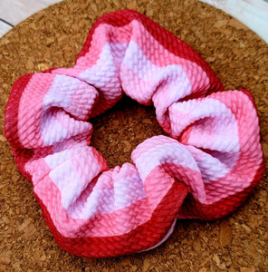 V-Day Stripes Scrunchie