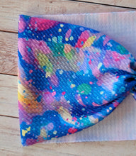 Load image into Gallery viewer, Watercolor Splatter Mama Wide Headband
