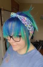 Load image into Gallery viewer, Pastel Stripes Skinny Knot Headband
