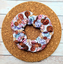 Load image into Gallery viewer, Smiley Faces Scrunchie
