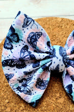 Load image into Gallery viewer, Butterfly Dots Fabric Bow
