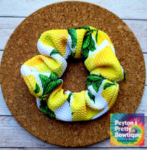 Lemons Scrunchie