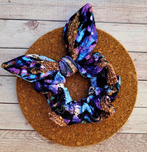 Load image into Gallery viewer, Galaxy Skies Bow Scrunchie
