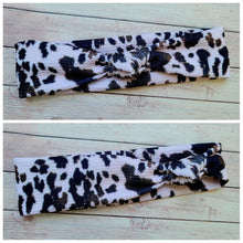 Load image into Gallery viewer, Cowhide Mama Skinny Knot Headband
