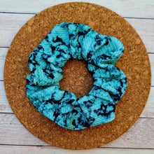 Load image into Gallery viewer, Turquoise Stone Scrunchie
