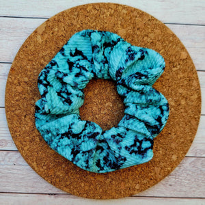 Turquoise Stone Scrunchie