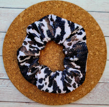 Load image into Gallery viewer, Cowhide Scrunchie
