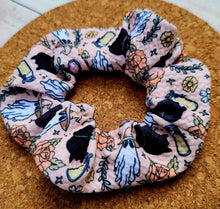 Load image into Gallery viewer, Witchy Ghosts Scrunchie
