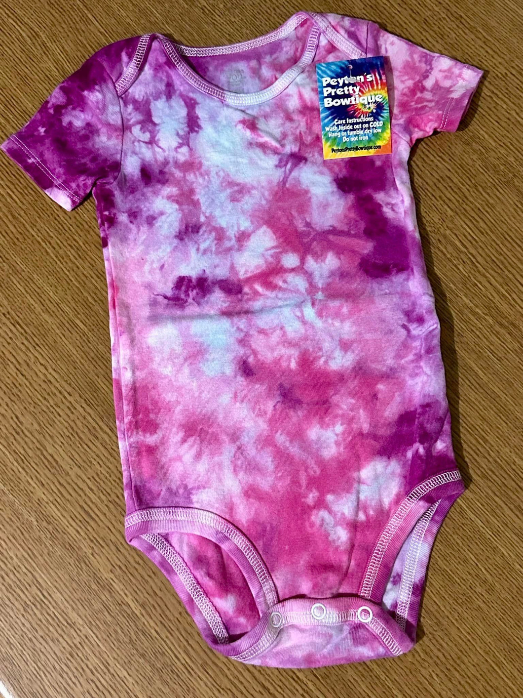 Hand Dyed Baby Bodysuit Size 24 Month