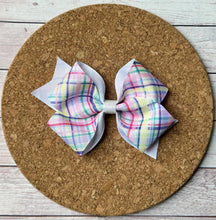 Load image into Gallery viewer, Easter Plaid Pattern Bow

