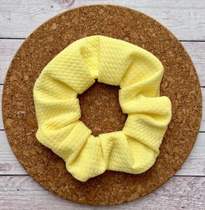 Banana Yellow Scrunchie