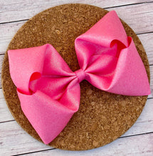 Load image into Gallery viewer, Hot Pink Glitter JUMBO bow
