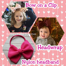 Load image into Gallery viewer, Rainbow Tie Dye Fabric Bow
