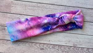 New Galaxy Skinny Knot Headband