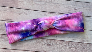 New Galaxy Skinny Knot Headband